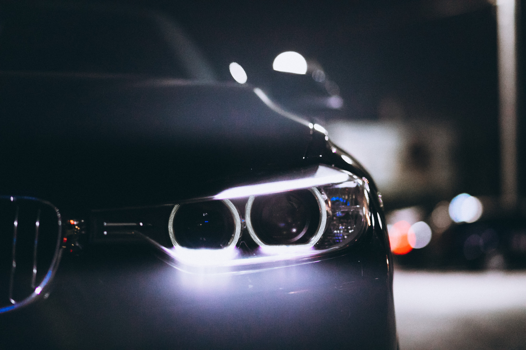 front-car-lights-night-road