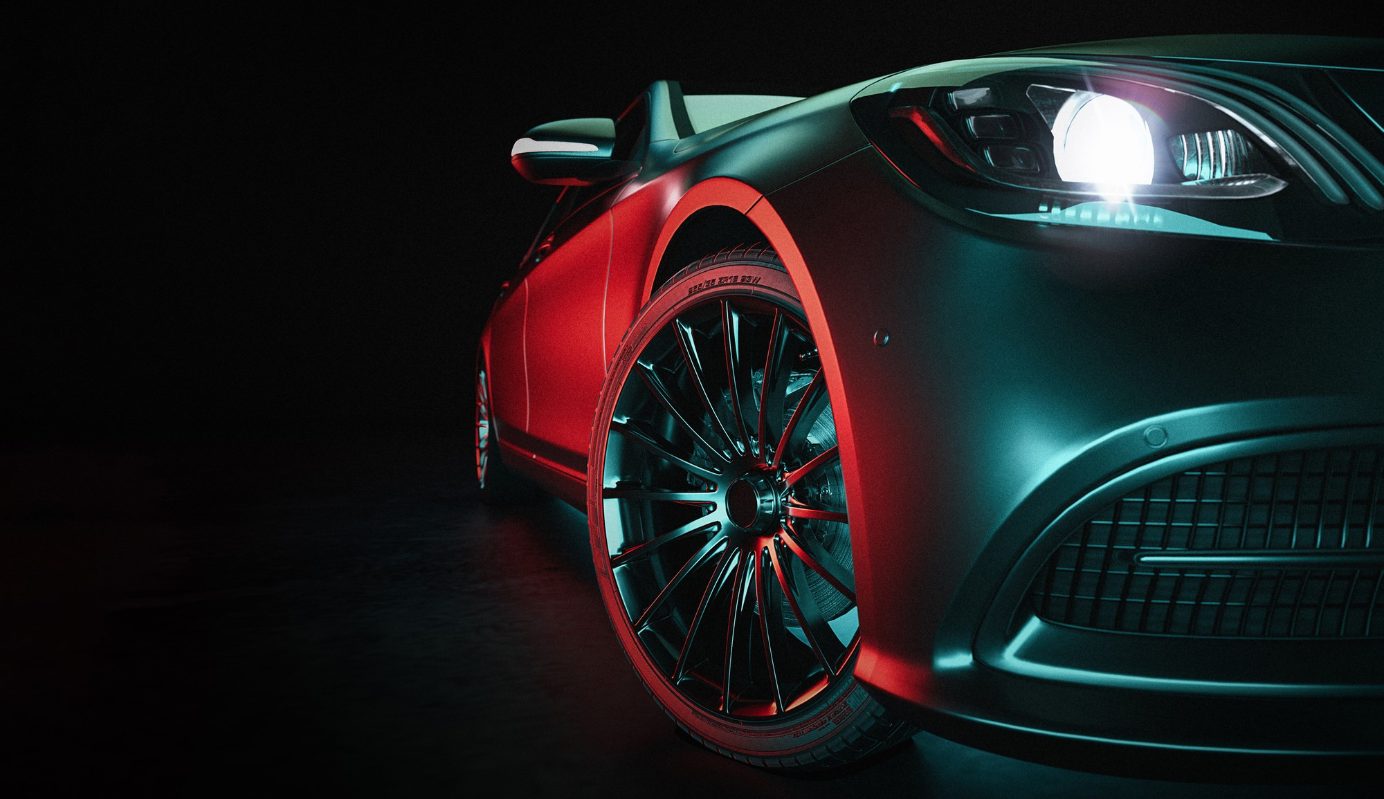 modern-cars-are-studio-room-3d-illustration-3d-render